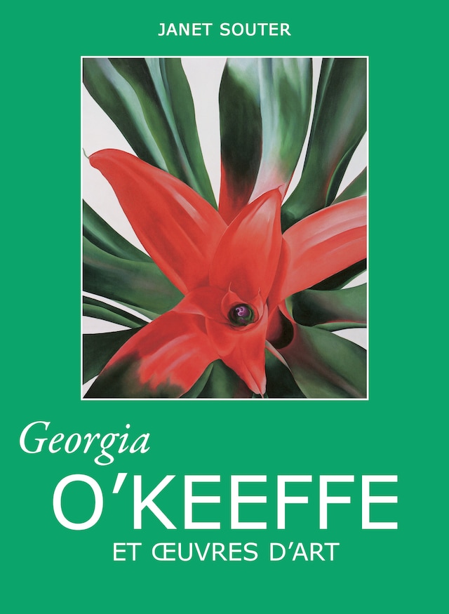 Couverture de livre pour Georgia O’Keeffe et œuvres d'art