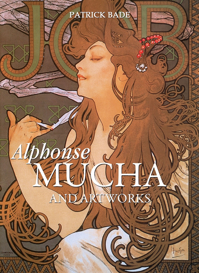 Couverture de livre pour Alphonse Mucha and artworks