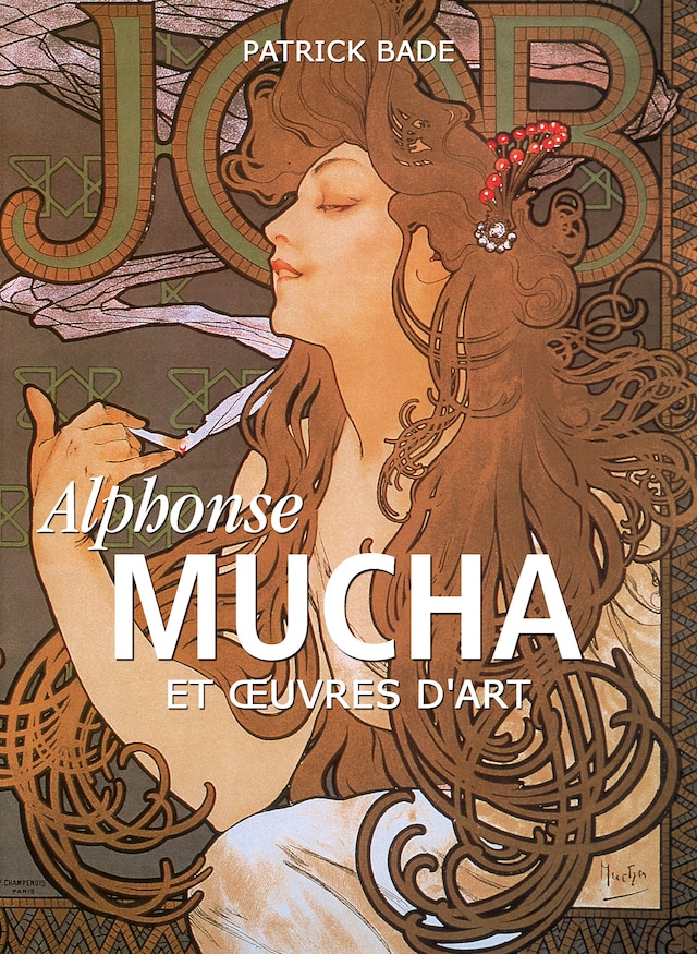 Couverture de livre pour Alphonse Mucha et œuvres d'art
