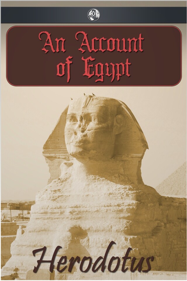 Book cover for An Account of Egypt