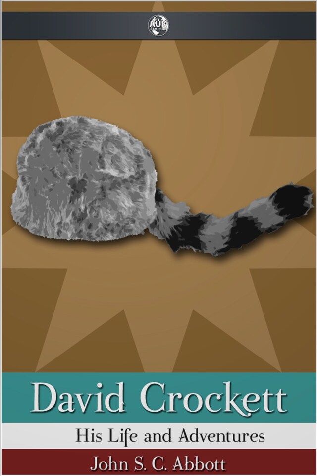 Copertina del libro per David Crockett