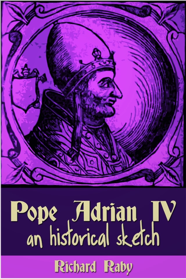 Kirjankansi teokselle Pope Adrian IV