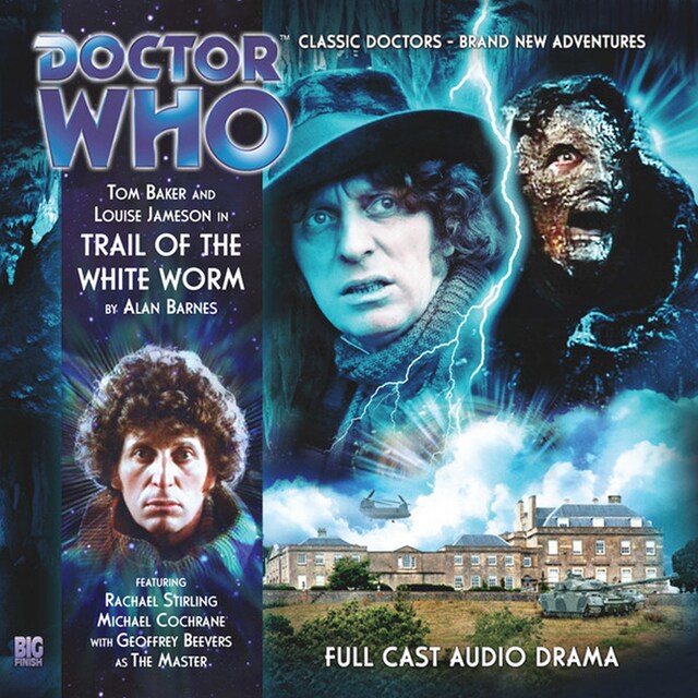 Boekomslag van Doctor Who - The 4th Doctor Adventures, Series 1, 5: Trail of the White Worm (Unabridged)