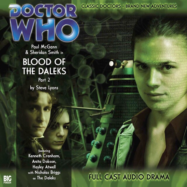 Book cover for Doctor Who - The 8th Doctor Adventures, Series 1, 2: Blood of the Daleks Part 2 (Unabridged)