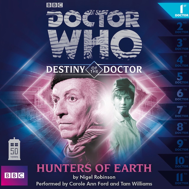 Couverture de livre pour Doctor Who - Destiny of the Doctor, Series 1, 1: Hunters of Earth (Unabridged)
