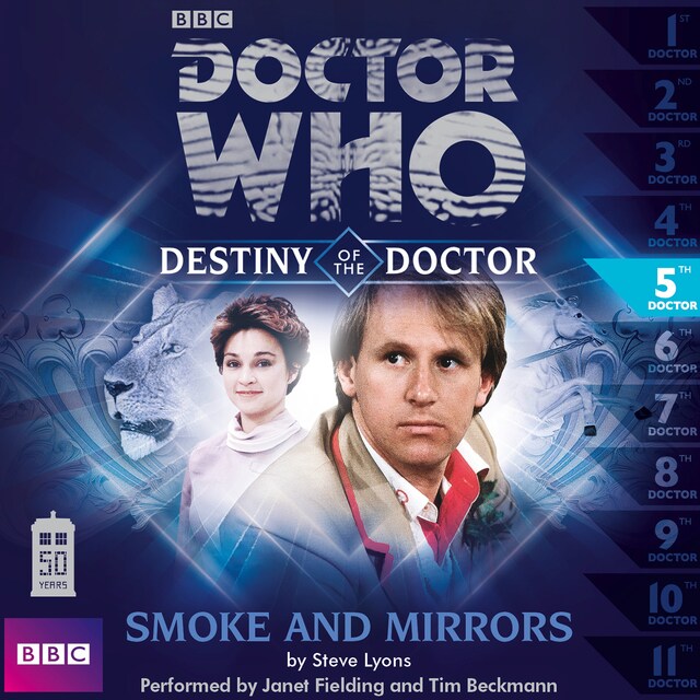 Portada de libro para Doctor Who - Destiny of the Doctor, 1, 5: Smoke and Mirrors (Unabridged)