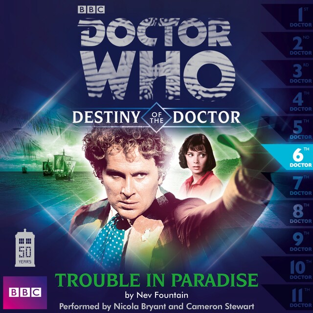 Book cover for Doctor Who - Destiny of the Doctor, Series 1, 6: Trouble in Paradise (Unabridged)
