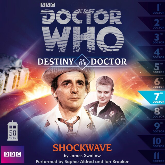Book cover for Doctor Who - Destiny of the Doctor, Series 1, 7: Shockwave (Unabridged)
