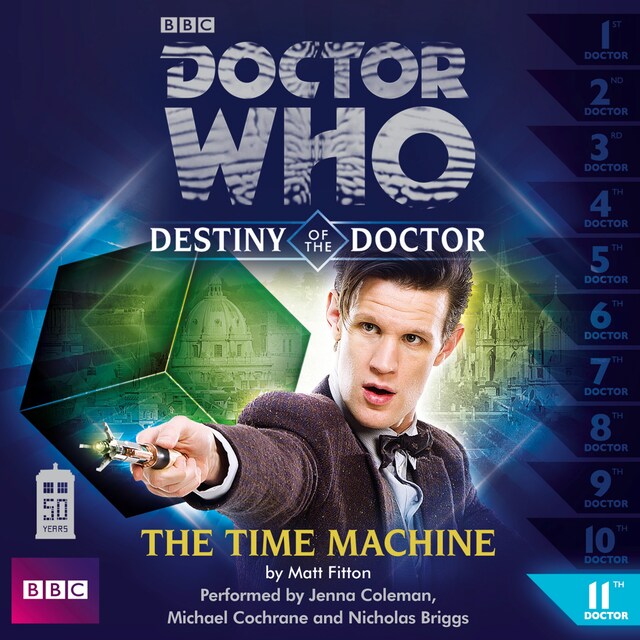 Couverture de livre pour Doctor Who, Series 1: Destiny of the Doctor, 11: The Time Machine (Unabridged)