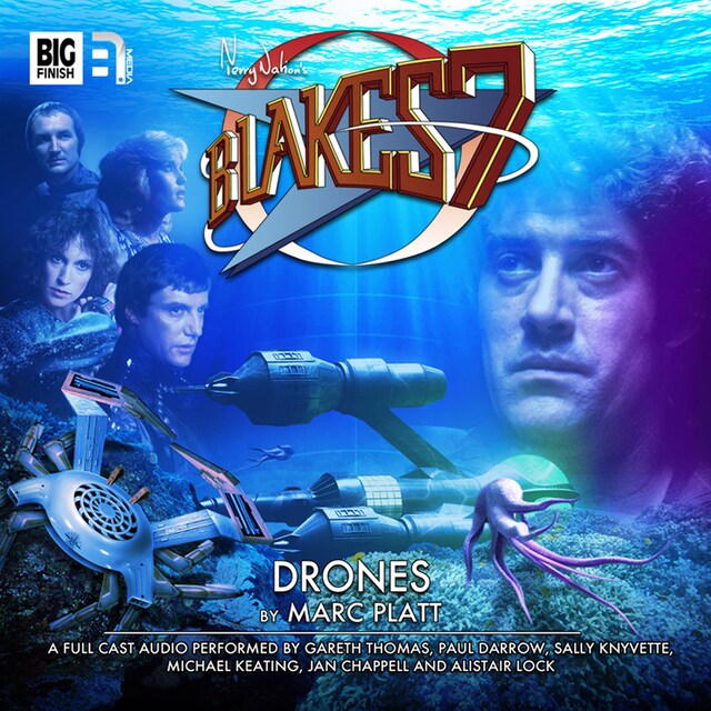 Book cover for Blake's 7, 1: The Classic Adventures, 3: Drones (Unabridged)