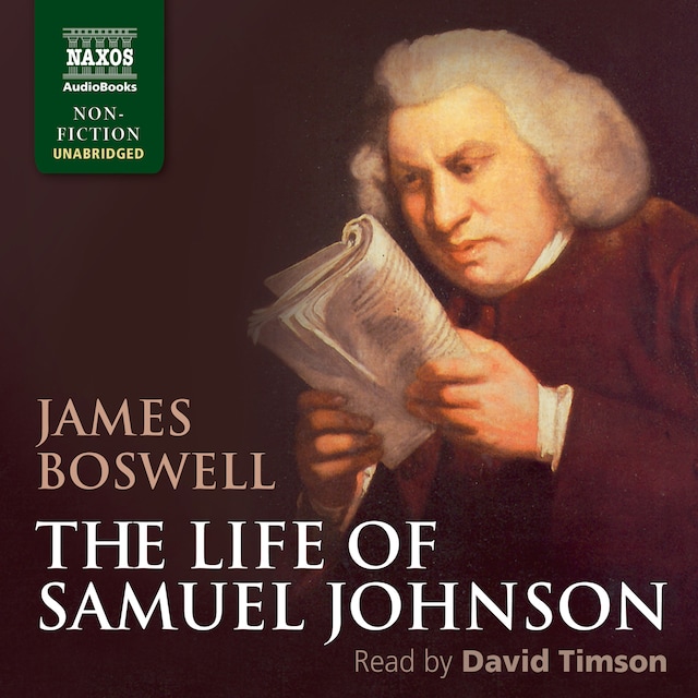 Kirjankansi teokselle The Life of Samuel Johnson