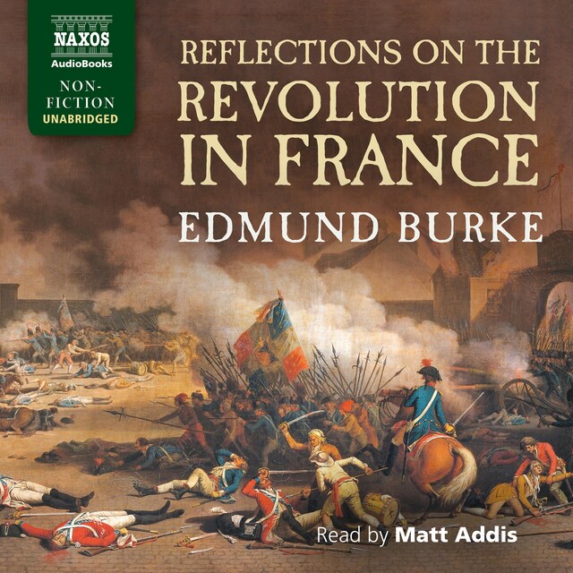 Couverture de livre pour Reflections on the Revolution in France
