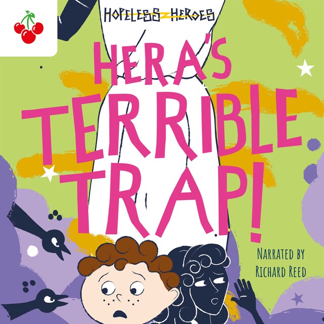 Book cover for Hera's Terrible Trap! - Hopeless Heroes, Book 2 (Unabridged)
