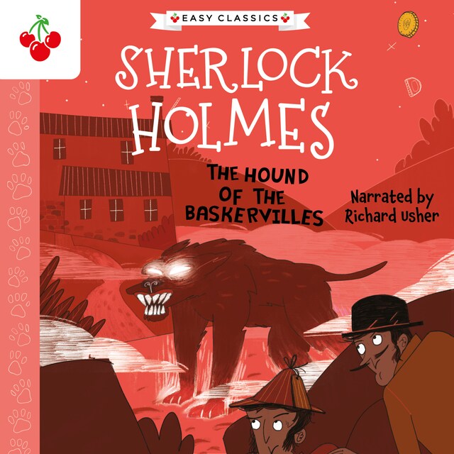 Copertina del libro per The Hound of the Baskervilles - The Sherlock Holmes Children's Collection: Creatures, Codes and Curious Cases (Easy Classics), Season 3 (Unabridged)