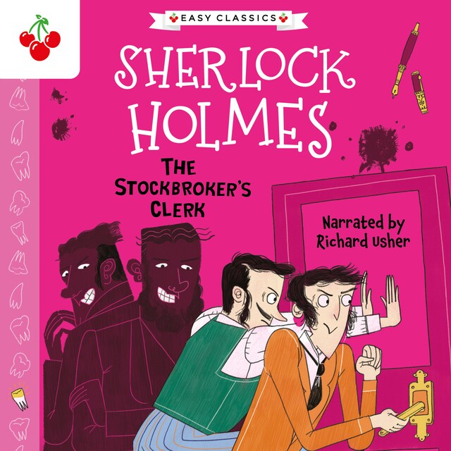 Boekomslag van The Stockbroker's Clerk - The Sherlock Holmes Children's Collection: Mystery, Mischief and Mayhem (Easy Classics), Season 2 (Unabridged)