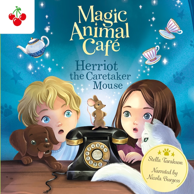 Book cover for Herriot the Caretaker Mouse - Magic Animal Cafe, Book 1 (Unabridged)