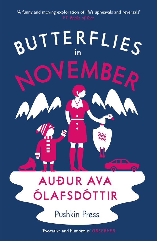 Book cover for Butterflies in November