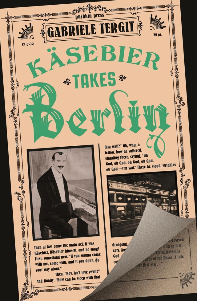 Book cover for Käsebier Takes Berlin