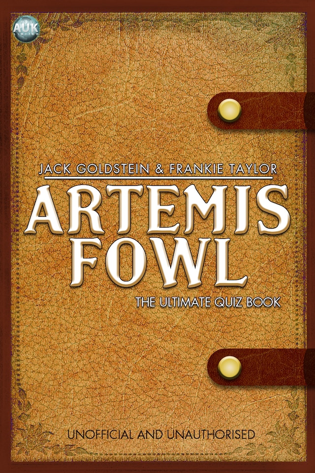 Buchcover für Artemis Fowl - The Ultimate Quiz Book