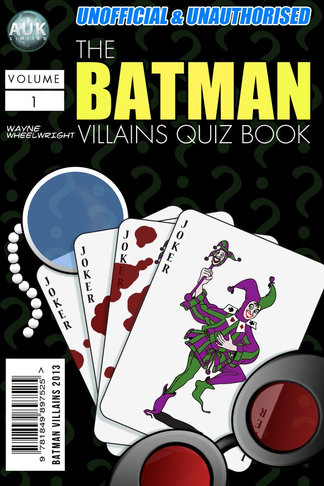 Portada de libro para The Batman Villains Quiz Book