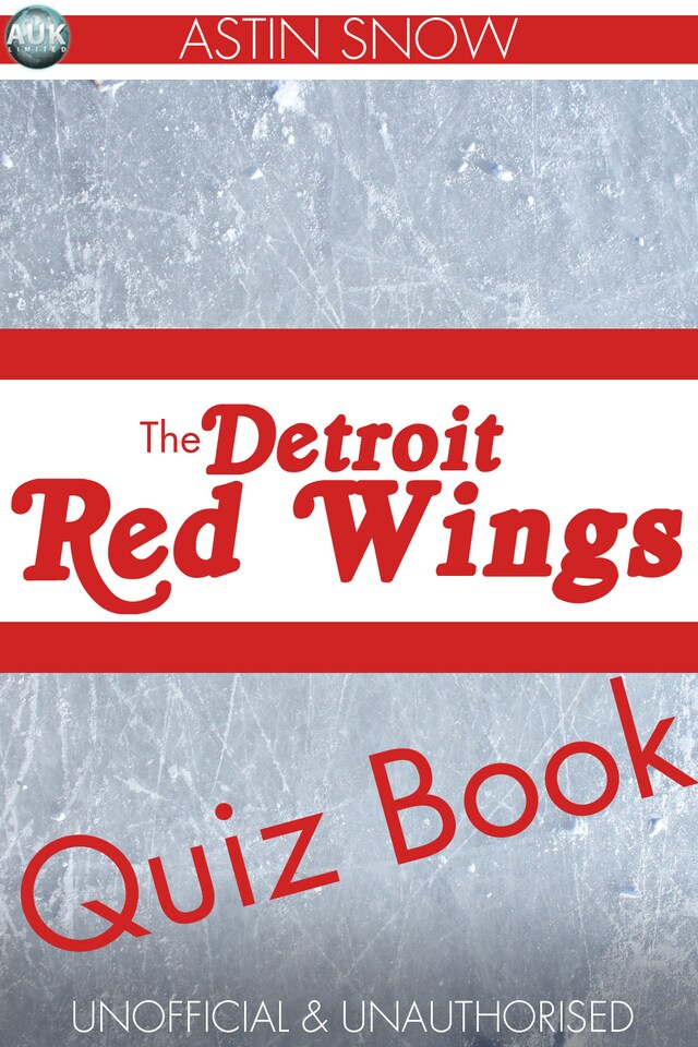 Okładka książki dla The Detroit Redwings Quiz Book