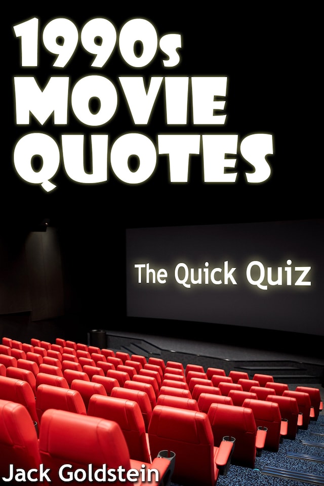 Portada de libro para 1990s Movie Quotes - The Quick Quiz