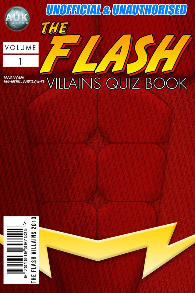 Portada de libro para The Flash Villains Quiz Book