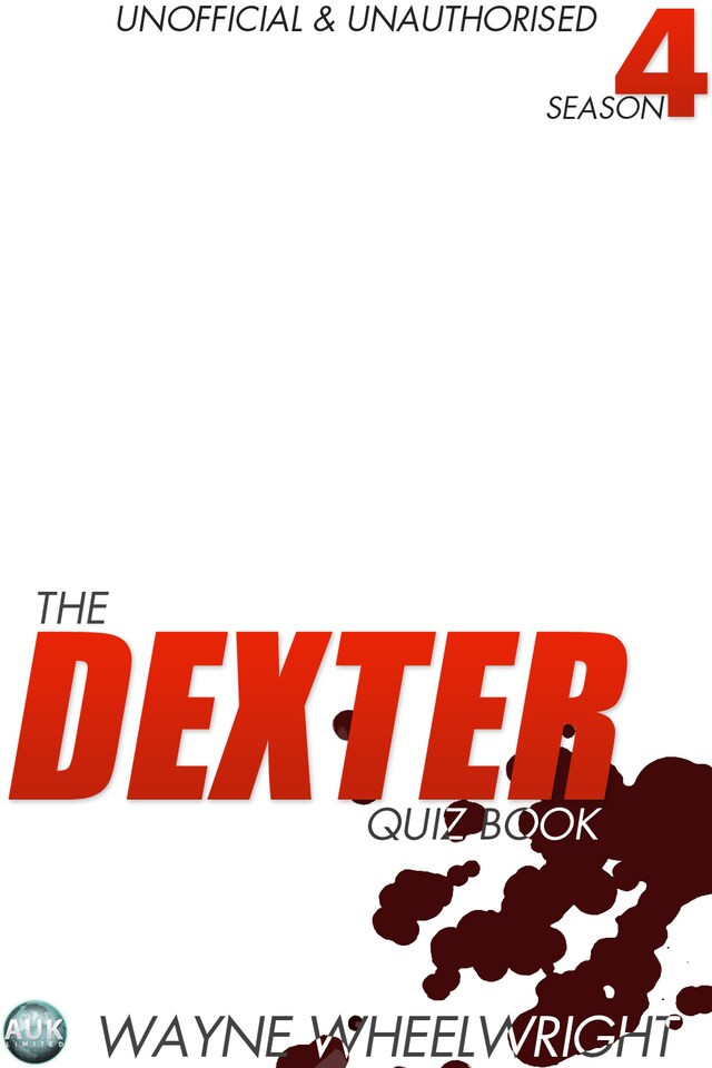 Book cover for The Dexter Quiz Book Season 4