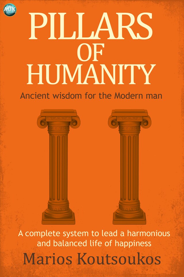 Kirjankansi teokselle Pillars of Humanity: the Delphic Admonitions