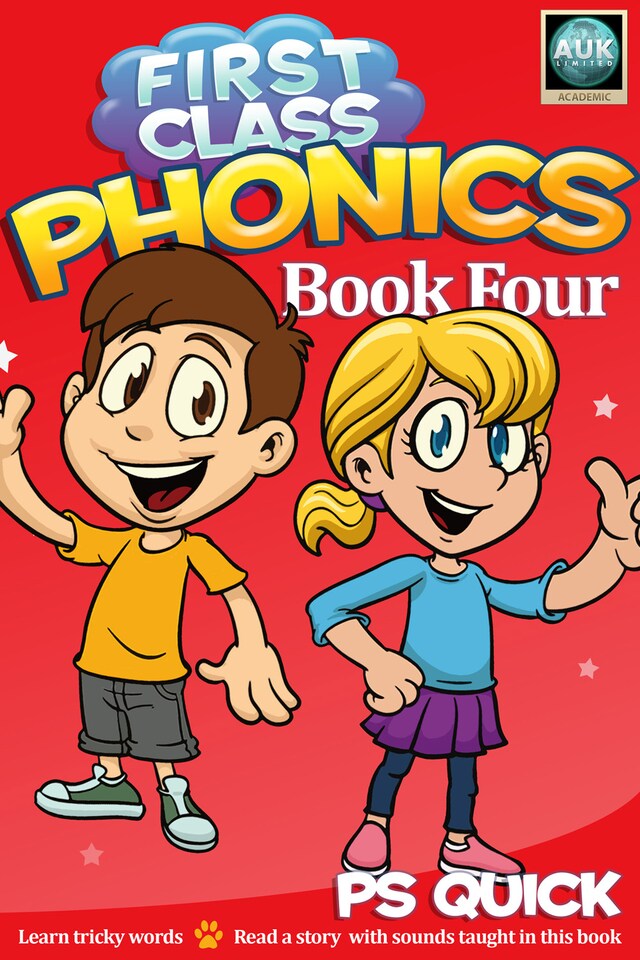 Okładka książki dla First Class Phonics - Book 4