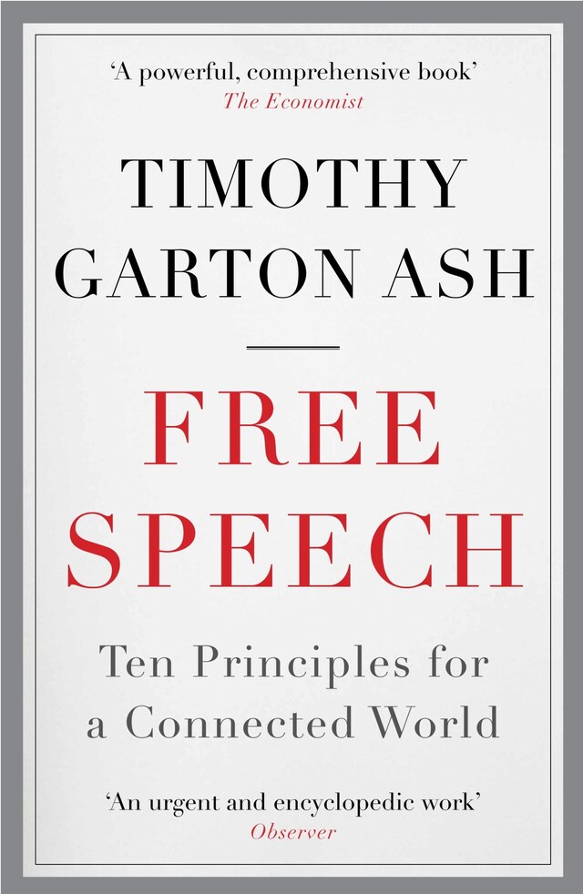 Book cover for Free Speech