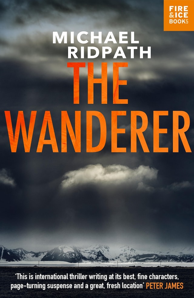 Kirjankansi teokselle The Wanderer