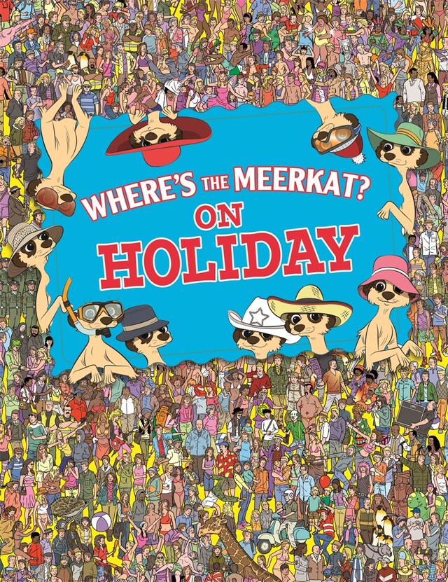 Book cover for Where's The Meerkat? On Holiday