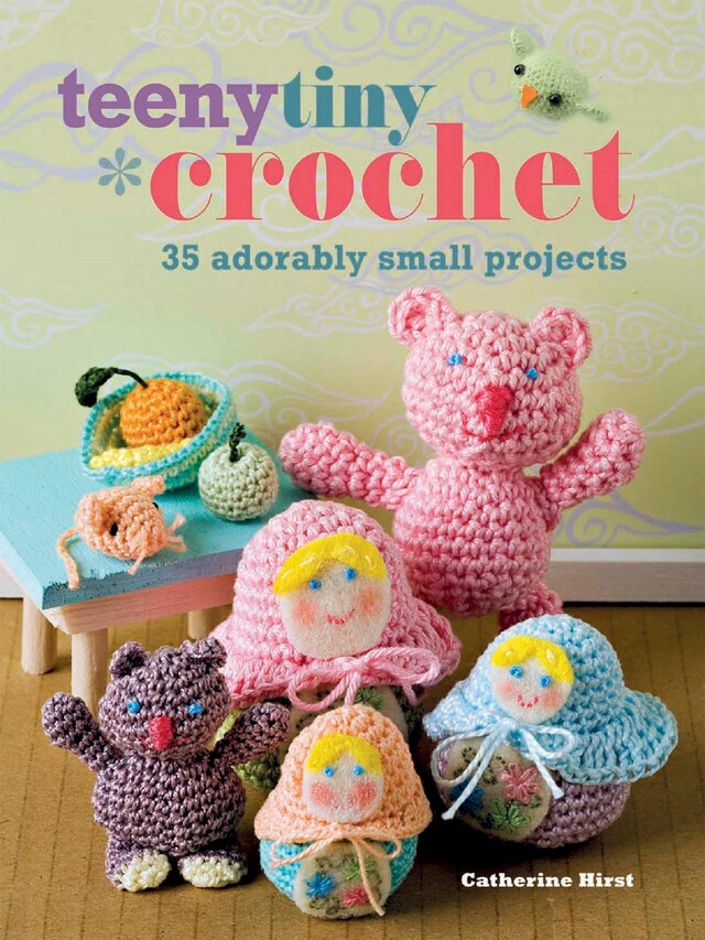 Book cover for Teeny Tiny Crochet
