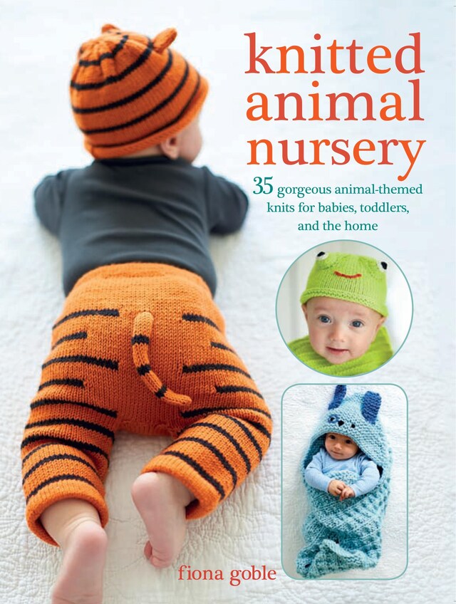 Copertina del libro per Knitted Animal Nursery