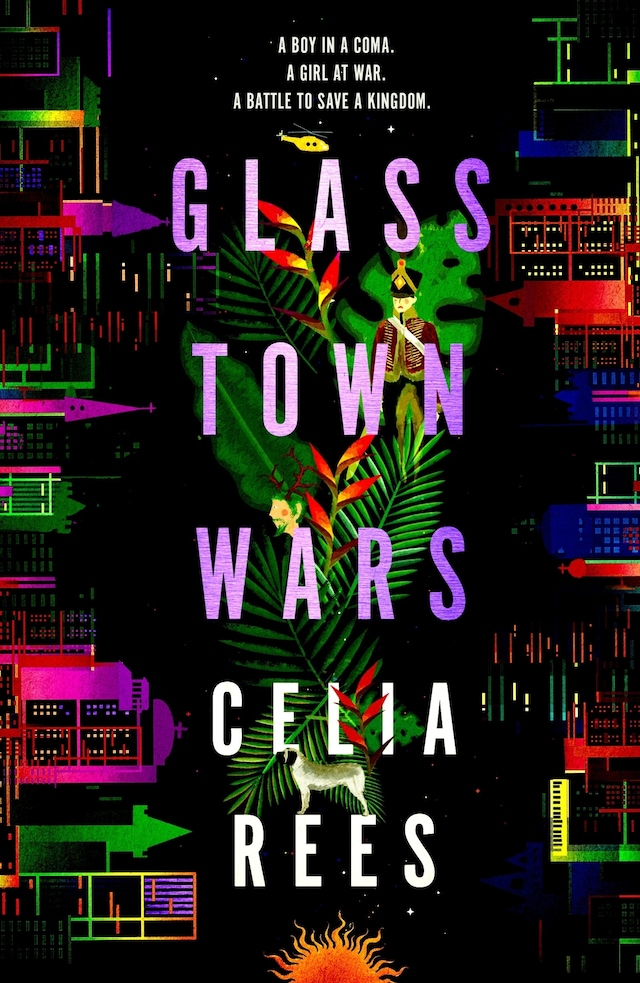 Couverture de livre pour Glass Town Wars