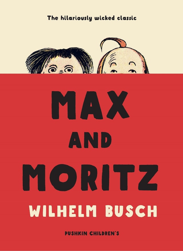 Portada de libro para Max and Moritz