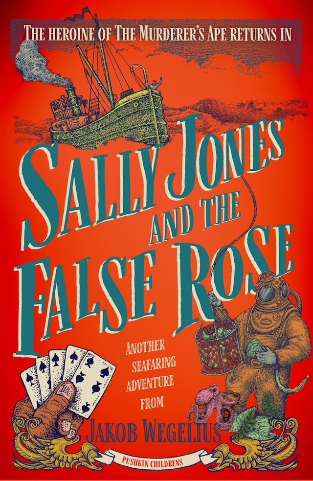 Okładka książki dla Sally Jones and The False Rose
