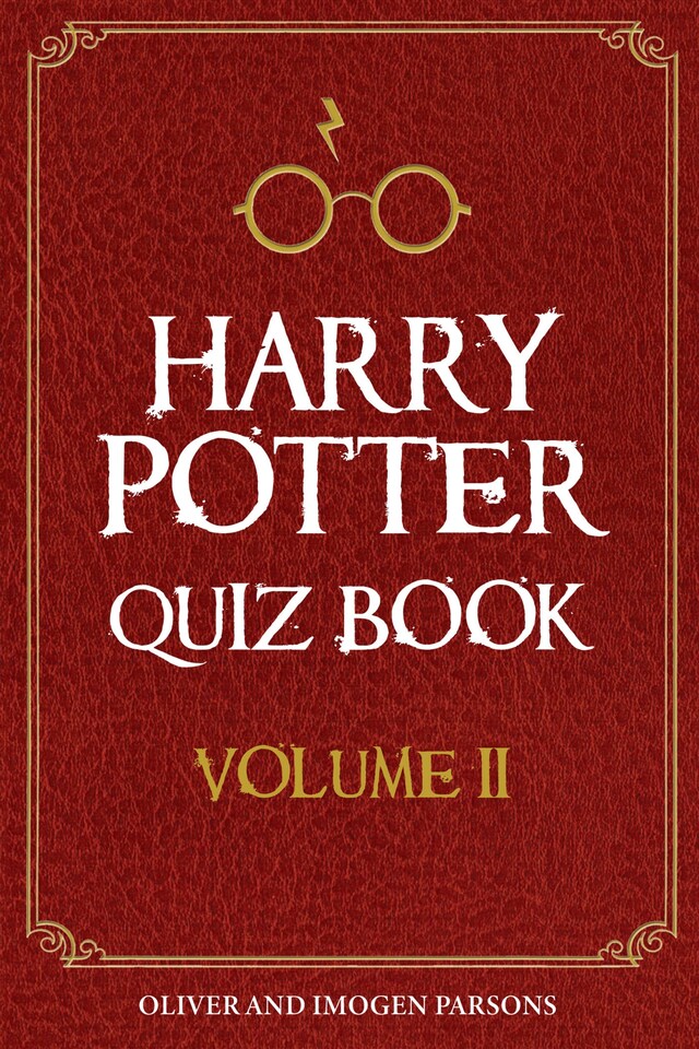 Book cover for Harry Potter Quiz Book Volume II