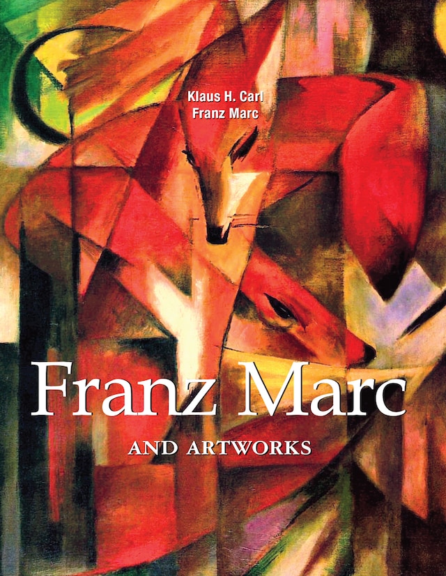 Book cover for Franz Marc and artworks