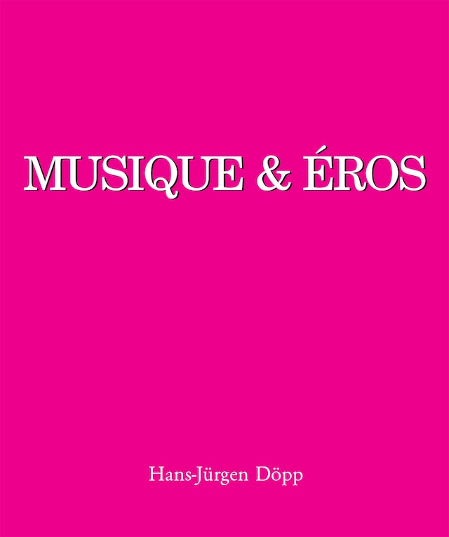 Buchcover für Musique & Eros