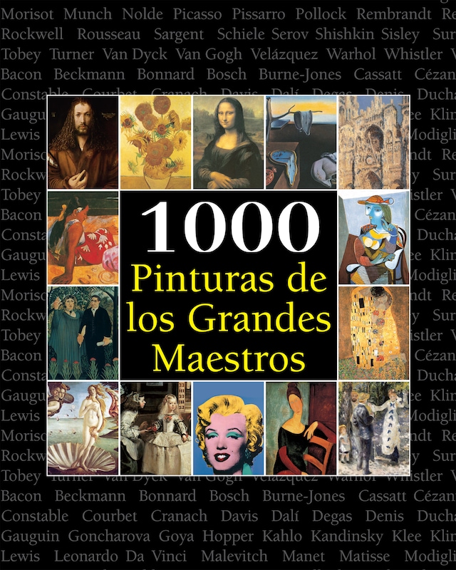 Bokomslag for 1000 Pinturas de los Grandes Maestros