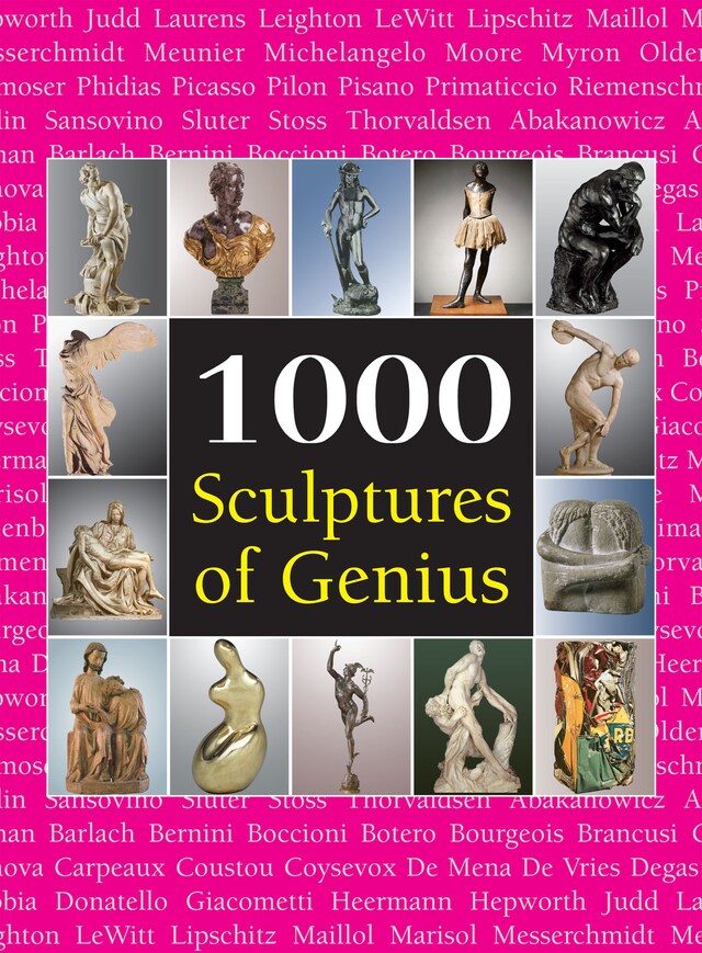 Boekomslag van 1000 Sculptures of Genius