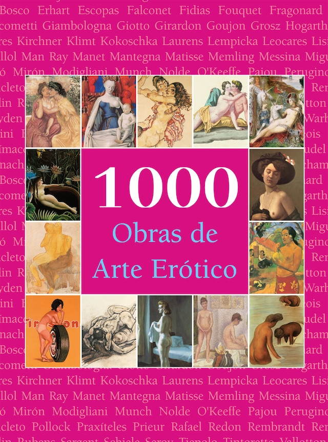 Kirjankansi teokselle 1000 Obras de Arte Erótico