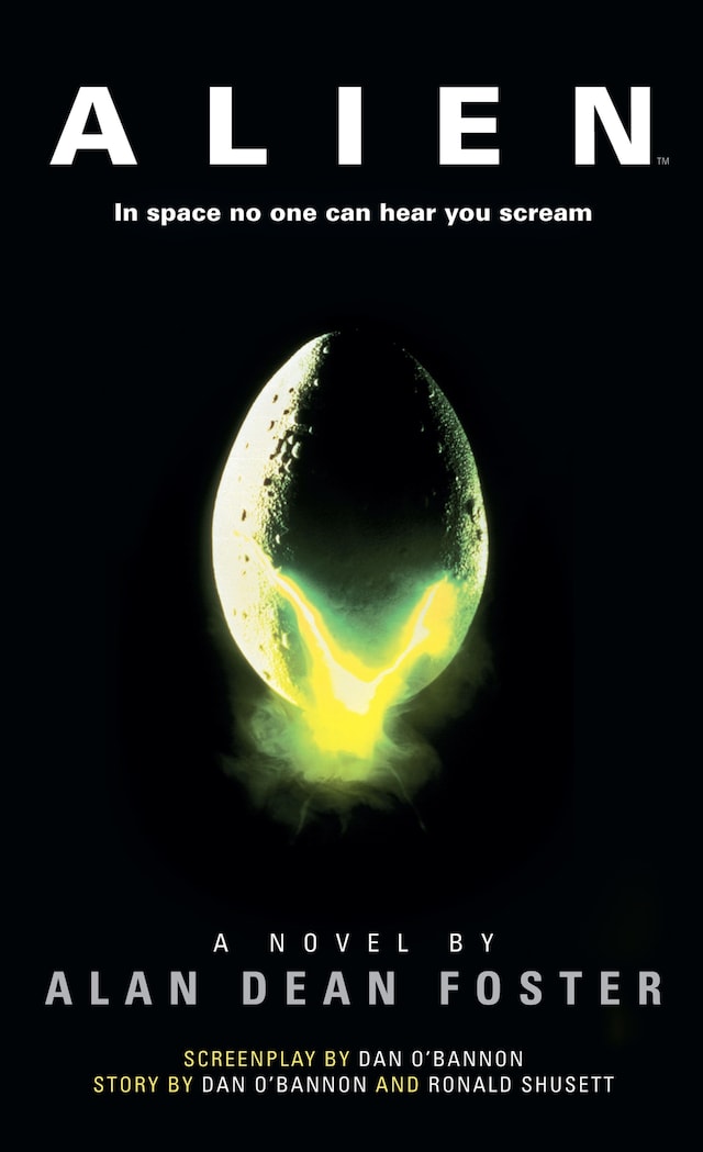 Book cover for Alien: The Official Movie Novelization