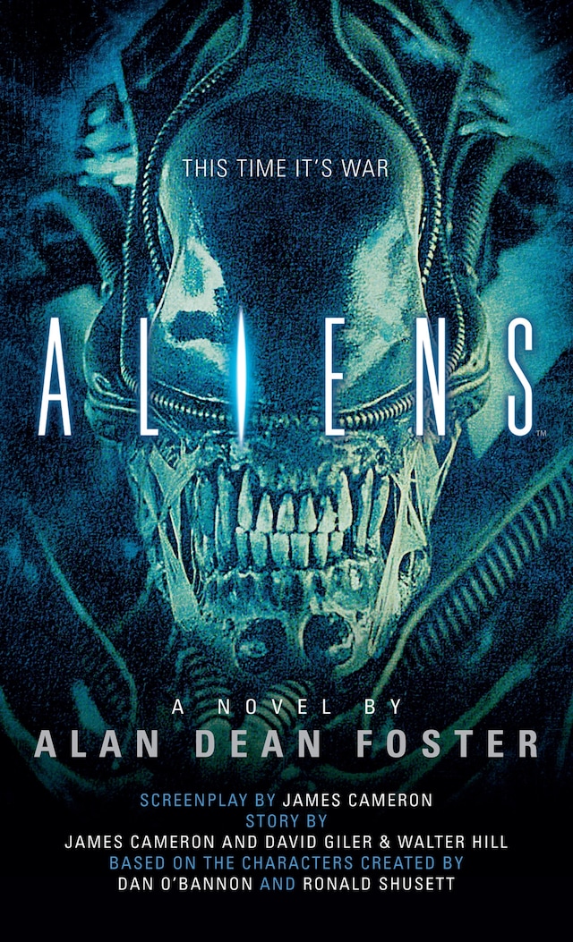Book cover for Aliens: The Official Movie Novelization