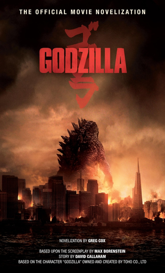 Book cover for Godzilla: The Official Movie Novelization