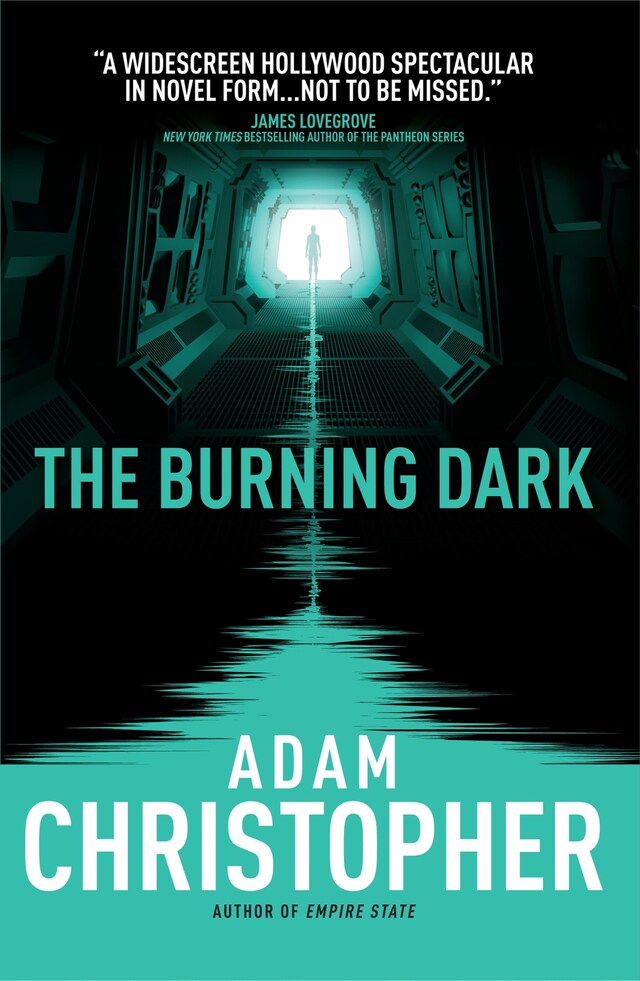 Book cover for The Burning Dark