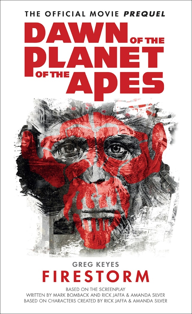 Boekomslag van Dawn of the Planet of the Apes - Firestorm