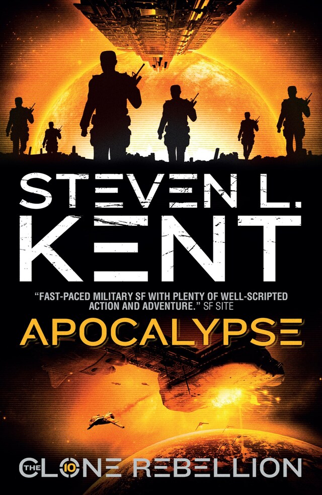 Book cover for The Clone Apocalypse